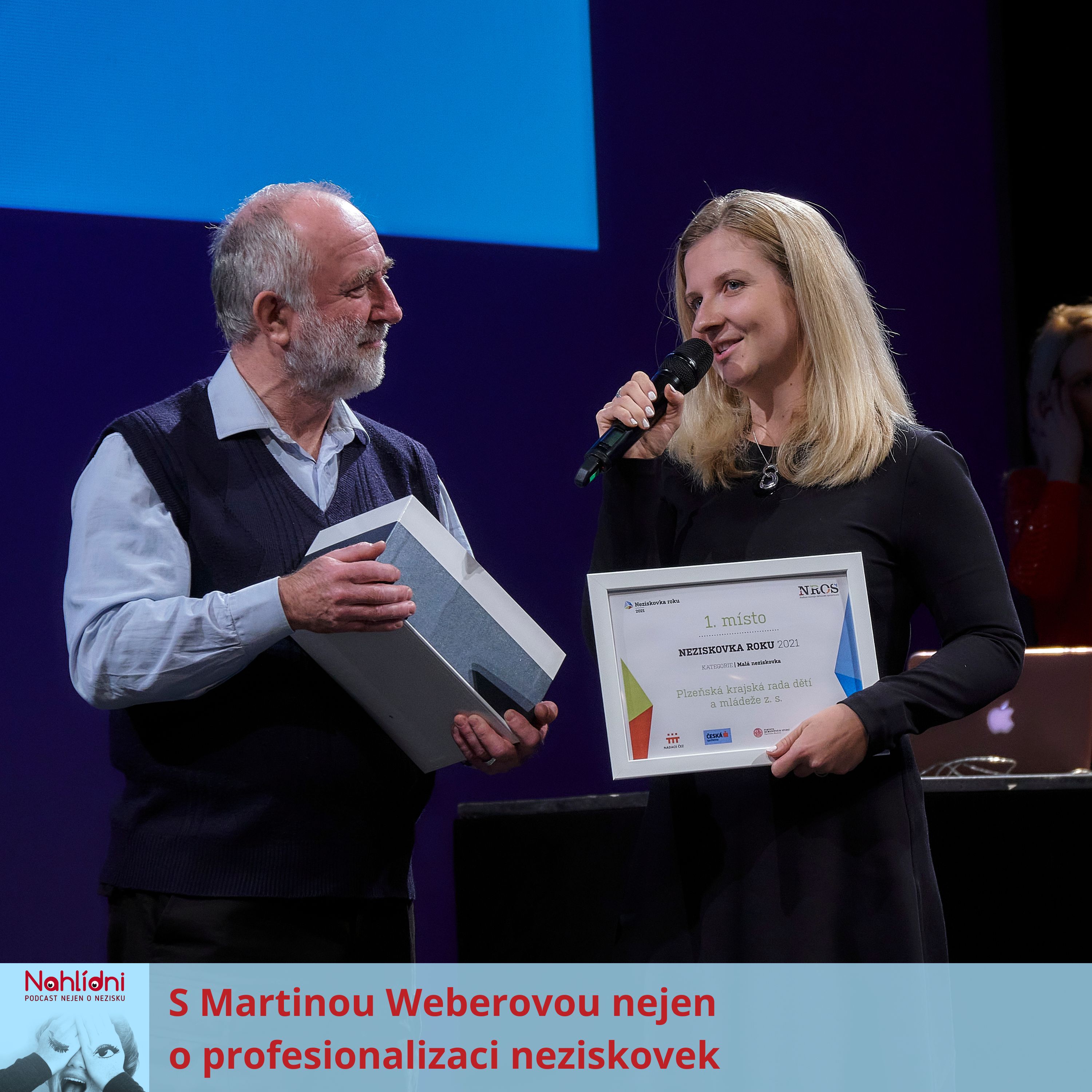 S Martinou Weberovou nejen o profesionalizaci neziskovek