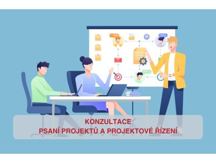 KONZULTACE PSANÍ PROJEKTŮ A PROJEKTOVÉ ŘÍZENÍ