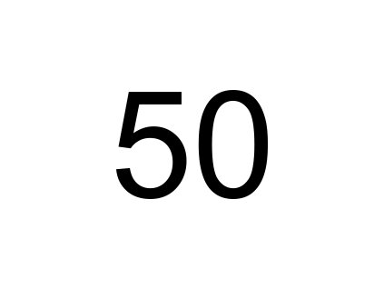 50 metrů látky