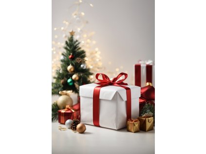 PhotoReal gift christmas packaging product photo ultra realist 0