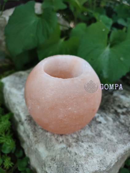 Mécsestartó himalájai só (kerek)
