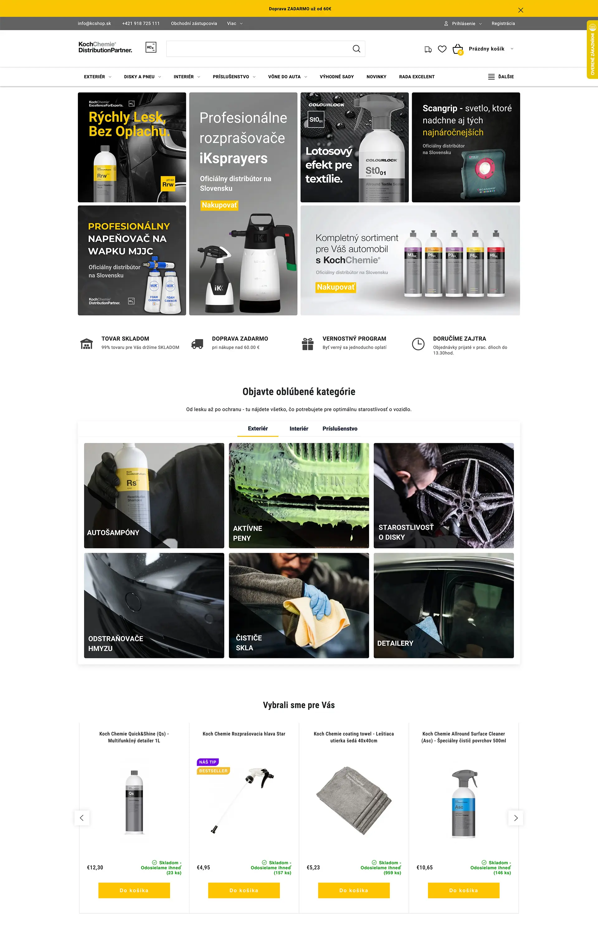 Náhľad e-shopu