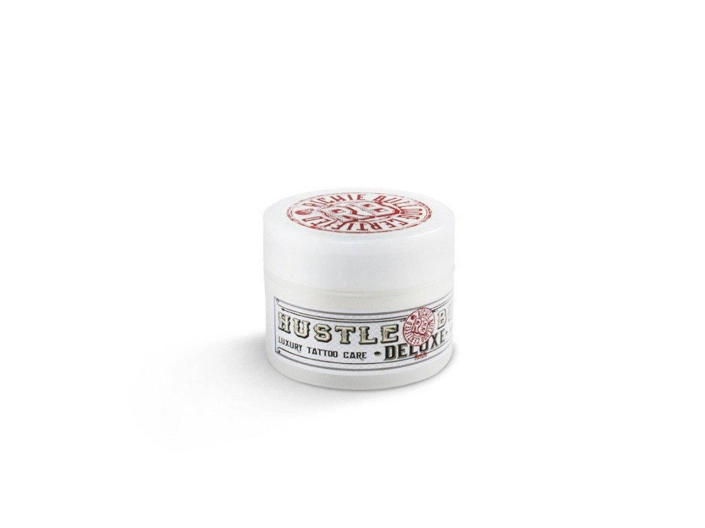 DC Invention Company Hustle Butter DELUXE :: Hustle Butter 7,5gr (: Hustle Butter 7,5gr, Použití produktu jako krém na čerstvé tetování)