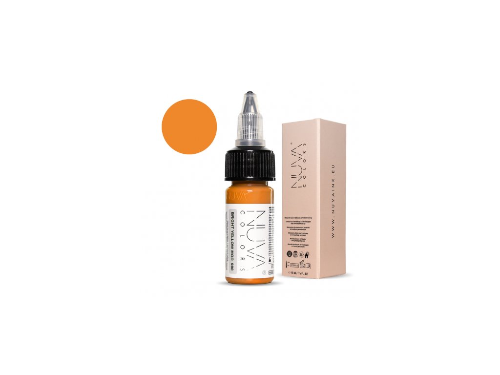 29165 nuva colors modifier 980 bright yellow mod 15ml reach compliant