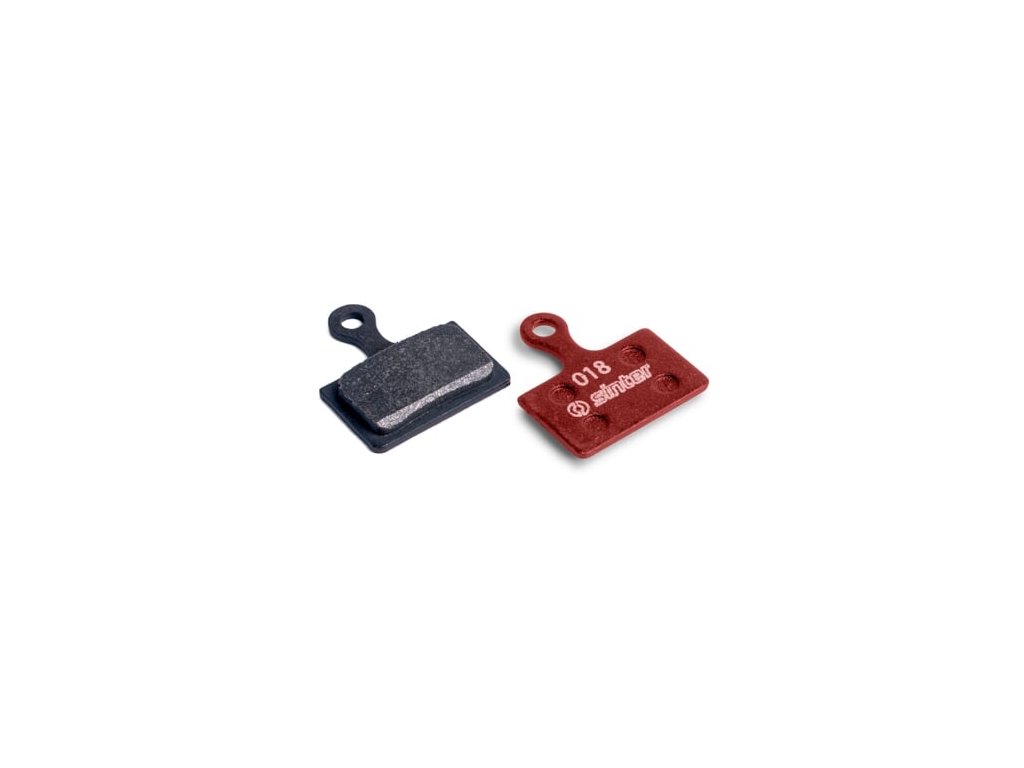 SINTER BRZDOVÉ DESTIČKY SHIMANO K TYPE RED