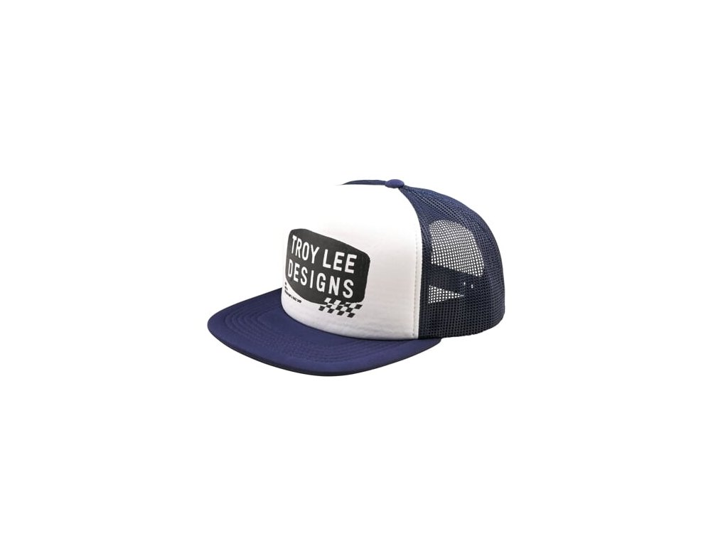 TLD KŠILTOVKA TRUCKER SNAPBACK STAMP VINTAGE WHITE / NAVY