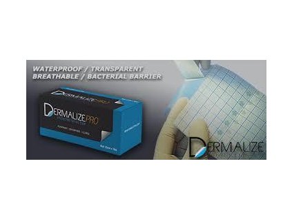 DERMALIZE PRO - hojivá fólie (náplast) po tetování :: DERMALIZE - hojivá náplast po tetování balení 5ks 15x10cm (: DERMALIZE - hojivá náplast po tetování balení 5ks 15x10cm)