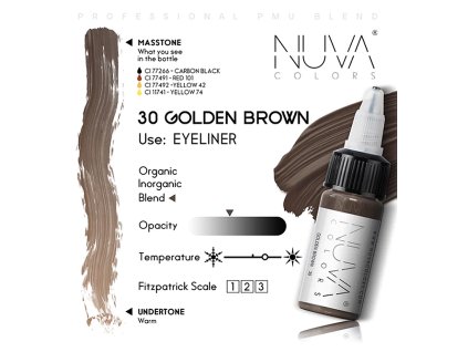 25745 1 nuva colors 30 golden brown 15ml