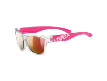 UVEX BRÝLE SPORTSTYLE 508 CLEAR PINK / MIR.RED