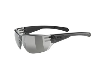 UVEX BRÝLE EQUATE BLACK MATT / SMOKE