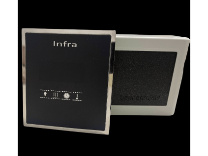 Saunaproject saunová regulace Infa Chrom