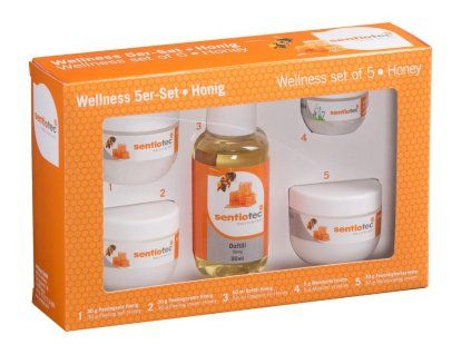 Sentiotec wellness set do sauny med
