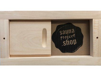 Saunaproject posuvné odvětrání lípa