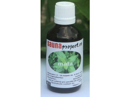 Saunaproject esence máta10ml