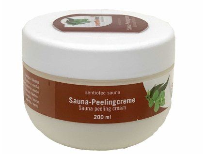 Sentiotec peelingový krém eukalyptus máta