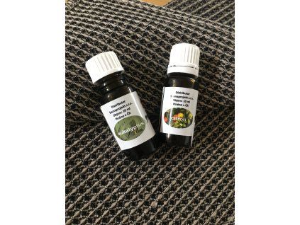 Saunaproject set esencí do sauny eukalypt 10ml a citron 10ml