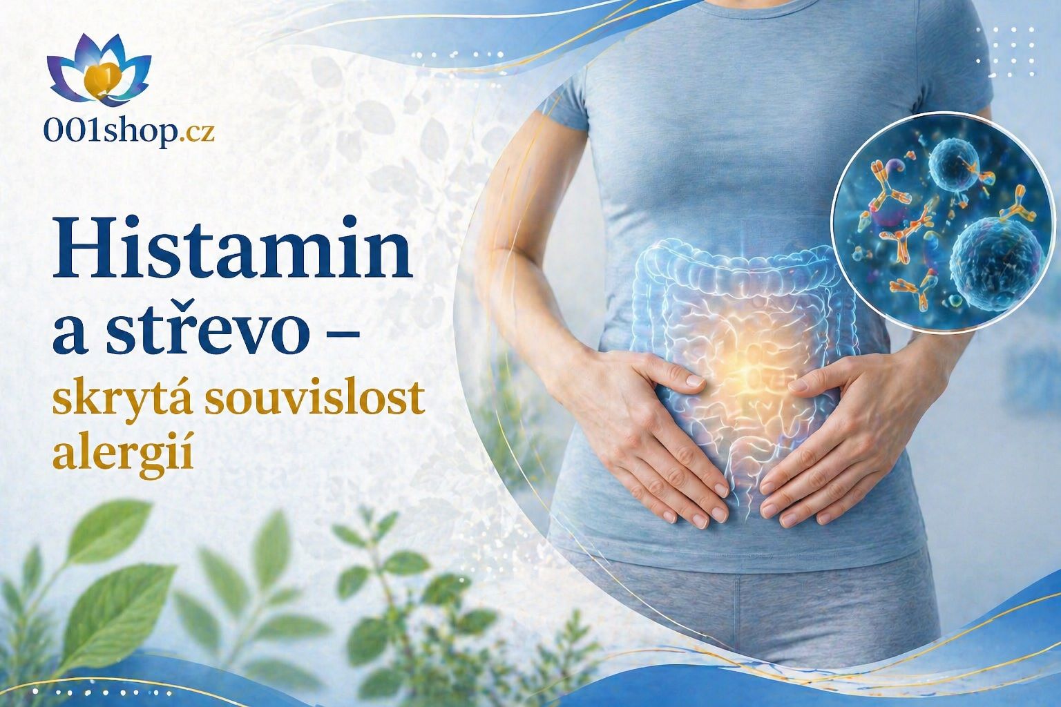 Histamin a střevo – skrytá souvislost alergií