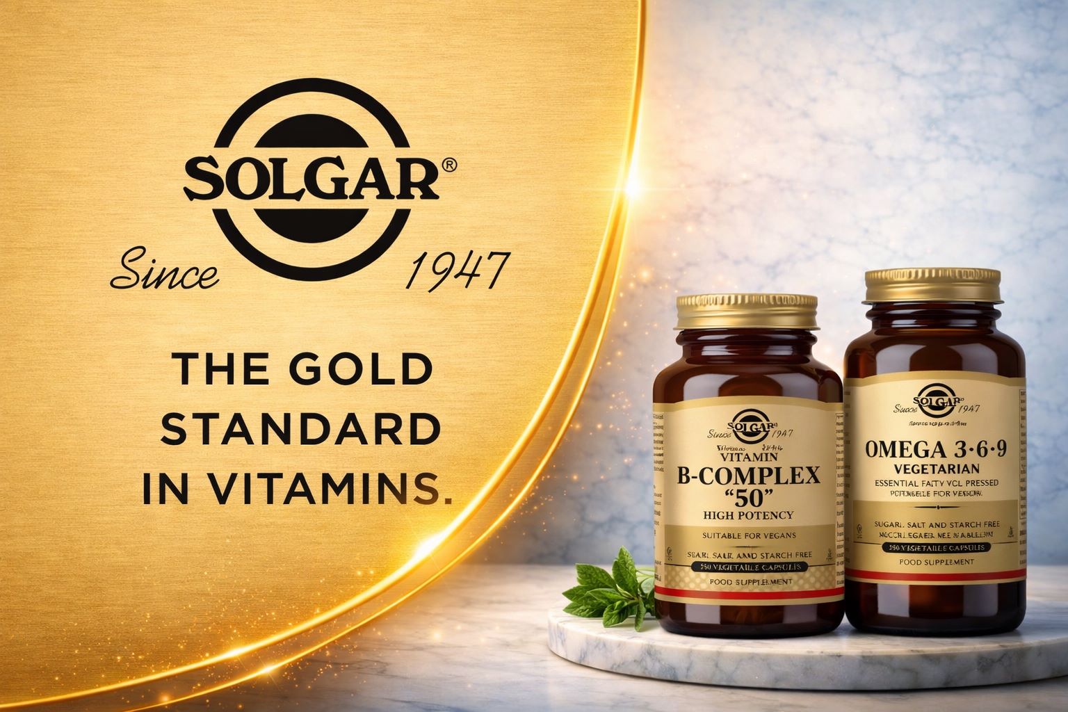 Solgar - Zlatý Standard Vitamínů Od Roku 1947