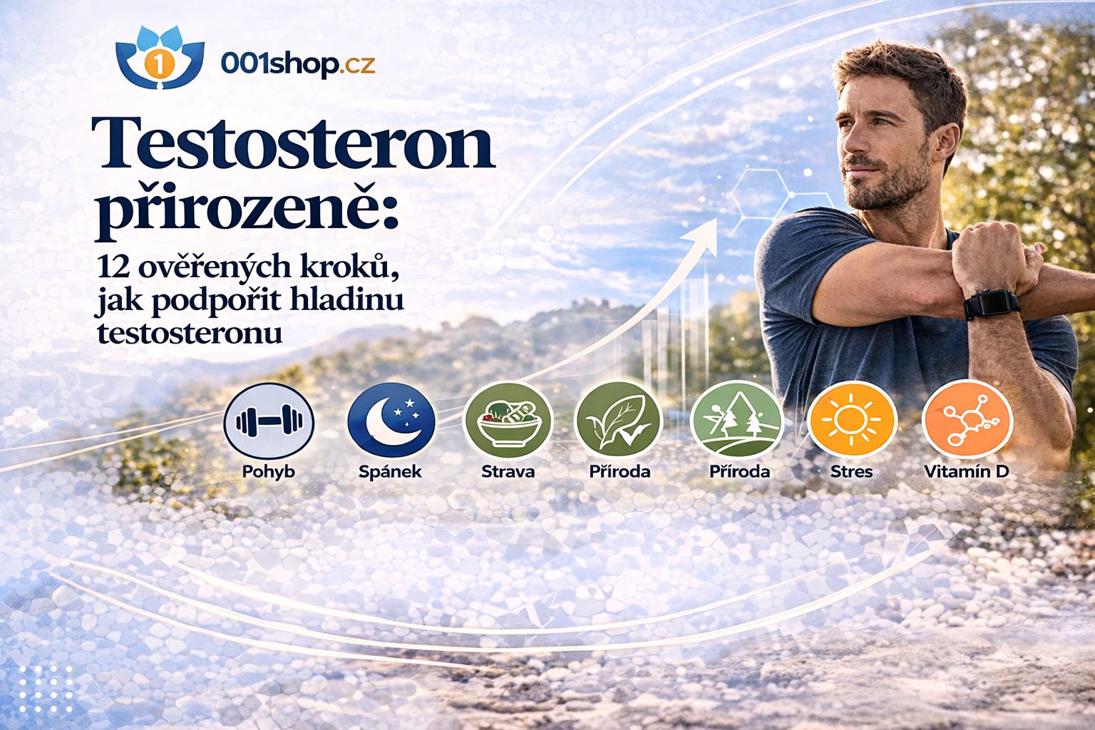 Testosteron přirozeně: 12 ověřených kroků, jak podpořit hladinu testosteronu