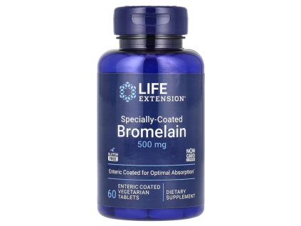 Bromelain s posebno prevleko Life Extension