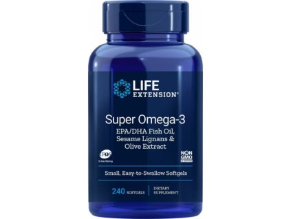 Life Extension Super Omega-3 EPA DHA-240 softgel kapslí