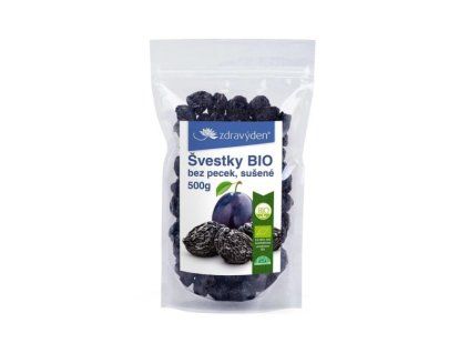 Ciruelas ecológicas 500g, sin semillas, deshidratadas