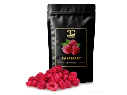 Wunderbar reife Himbeeren - gefriergetrocknet