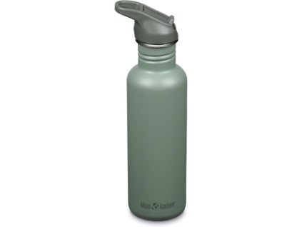 Klean Kanteen Classic - láhev 800 ml se sportovním uzávěrem - zelená