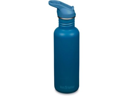 Klean Kanteen Classic - láhev 800 ml se sportovním uzávěrem - modrá