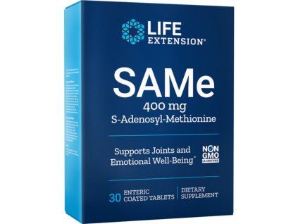 Life Extension SAMe (S-Adenosil-Metionină), 400 mg, 30 comprimate gastrorezistente