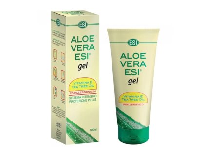 ESI - gel de aloe vera con vitamina E y árbol de té - 100 ml