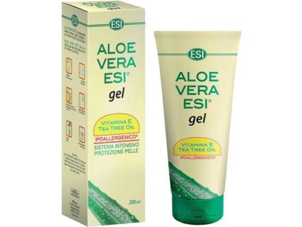 ESI - Aloe vera Gel s vitamínem E a tea tree - 200 ml