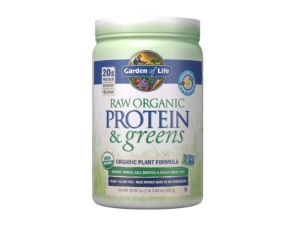 Garden of Life - Raw Protein & Greens, Vanilla - 550 grams
