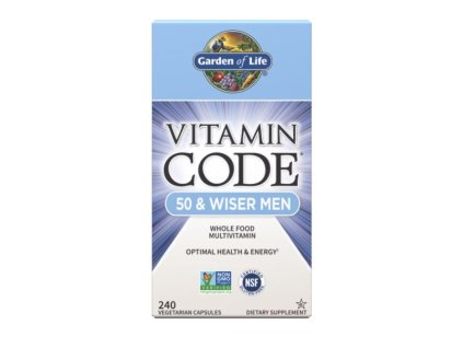 Grădina Vieții - Vitamin Code 50 & Wiser Men - 240 capsule virtuale