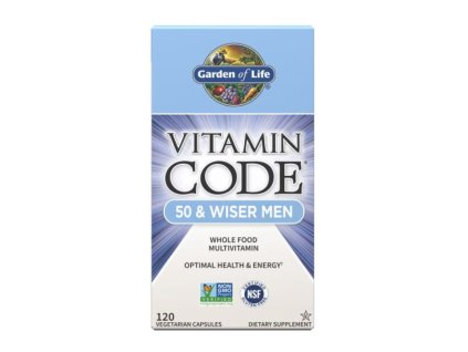 Garden of Life - Vitamin Code 50 & Wiser Men - 120 vcaps