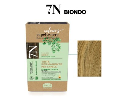 Helan Přírodní barva na vlasy 125ml - Blond 7N