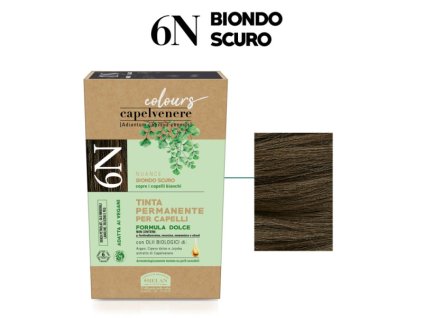 Helan Přírodní barva na vlasy 125ml - Tmavě blond 6N