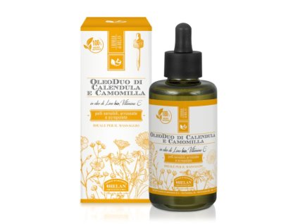 Helan Dvoufázový olej s měsíčkem a heřmánkem 100 ml