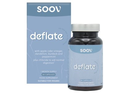 SOOV - Deflate - Multivitamin pro zdravé trávení - 60 kapslí