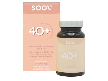 SOOV - Women 40+ - multivitamin pro ženy 40+ 60 kapslí