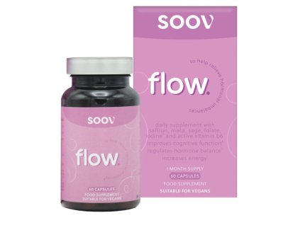 SOOV - Flow - Multivitamine pentru menstruație 60 capsule