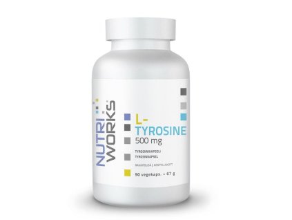 NutriWorks - L-Tyrosine 500 mg 90 kapslí