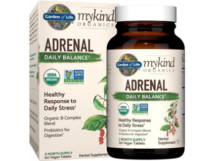 Garden of Life - Mykind Organics Adrenal Daily Balance - 120 tablet