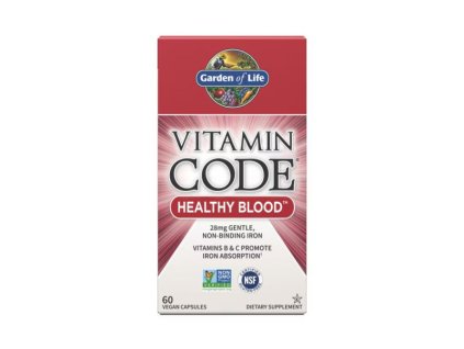 Garden of Life - Vitamin Code Healthy Blood - 60 vegan caps