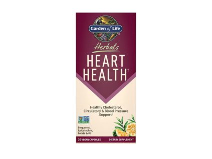 Garden of Life - Herbals Heart Health - 30 vcaps