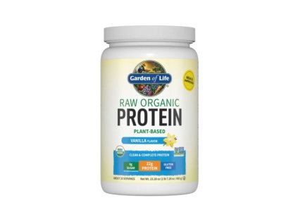 Garden of Life Raw Organic Protein 660 g  - vanilková příchuť