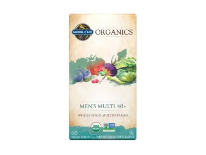 Garden of Life - Mykind Men’s Multi 40+ - 60 veganských tablet