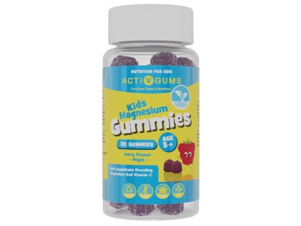 Gomitas de magnesio para niños 30 gomitas