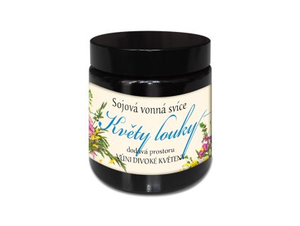 Hanna Maria - Sojová vonná svíčka KVĚTY LOUKY 100ml