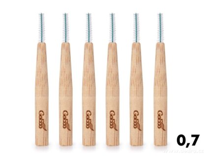 GoEco® BAMBOO bamboo interdental brush set